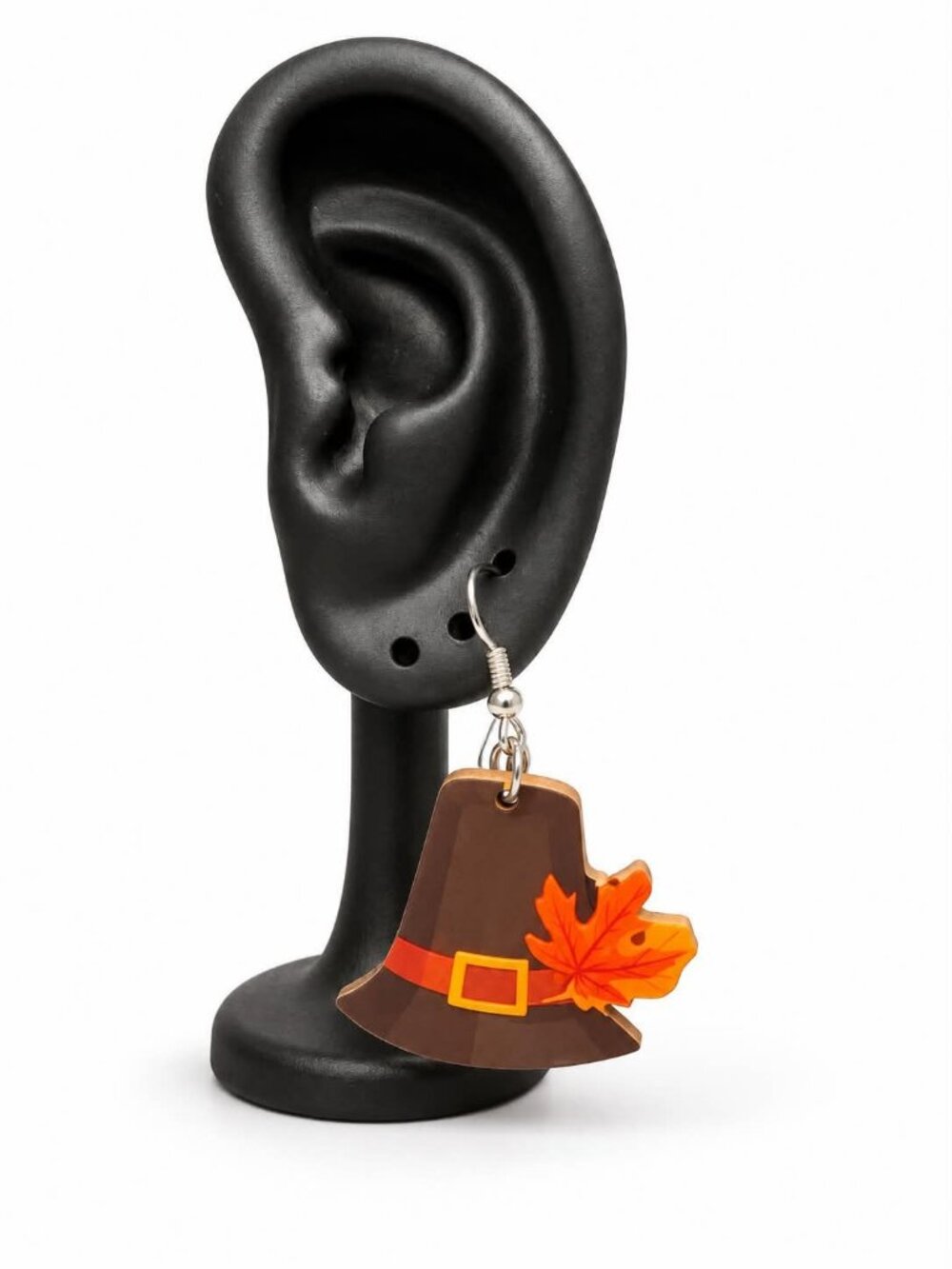 Pilgrim Hat Fall Dangle Earrings
